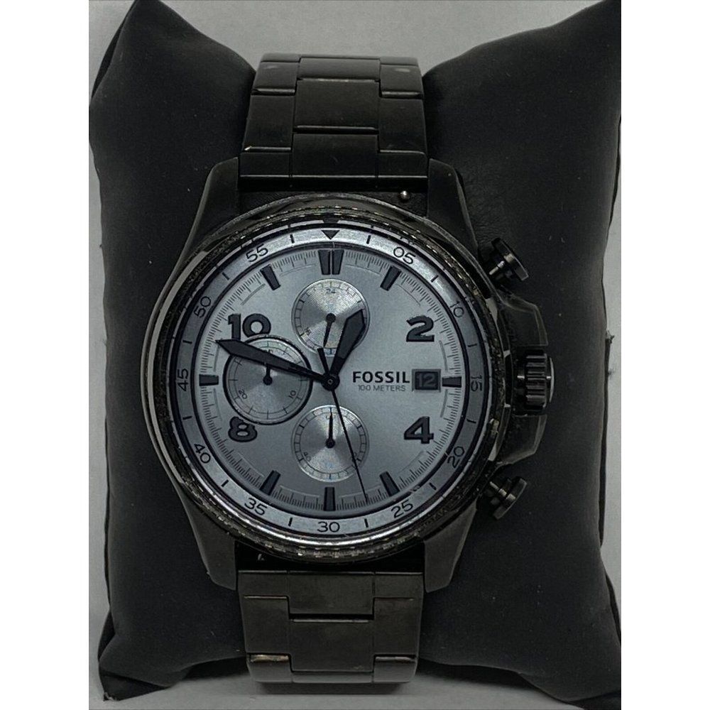 Fossil Dean FS5213 Men's Black Stainless Steel Ana